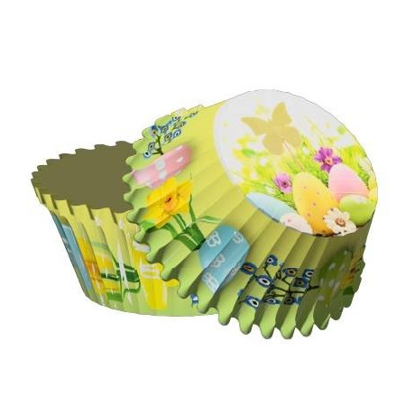 Velikonoční papírové košíčky č.2 / 50 ks