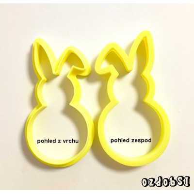 Zajíček 4 - plastové vykrajovátko
