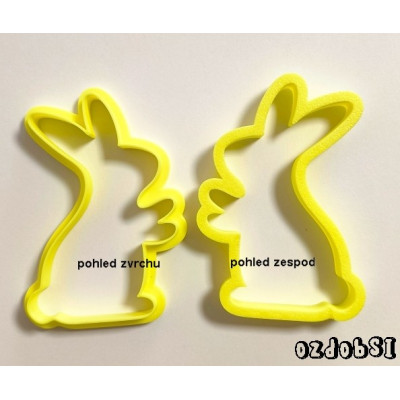 Zajíček 6 - plastové vykrajovátko