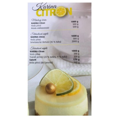 Ztužovač Karina citron 250 g