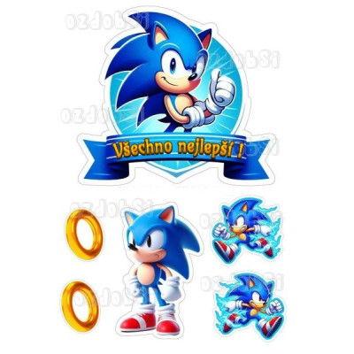 Sonic 5 - jedlý papír