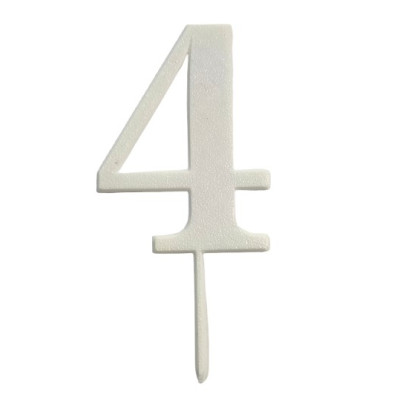 Číslice 3D nová - dortový zápich