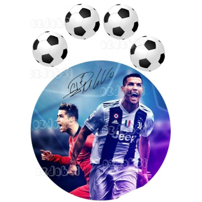 Ronaldo č.1 jedlý papír 