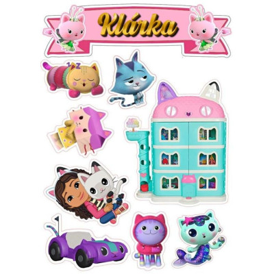 Jedlý papír Gabbi – mix obrázků A4 | Dortová dekorace