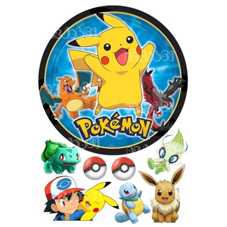 Pokémon č.1 - tisk na jedlý papír