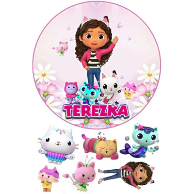 Jedlý papír Gabbi – mix obrázků A4 | Dortová dekorace