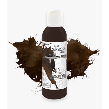 Chocolate Brown tekutá airbrush barva 135 ml