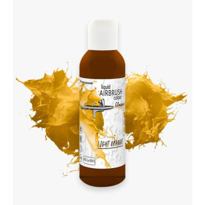 Light Orange tekutá airbrush barva 135 ml