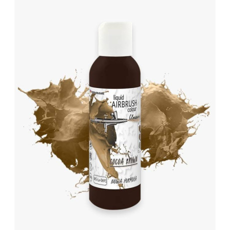 Cocoa Brown tekutá airbrush barva 135 ml
