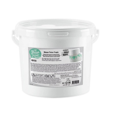 BÍLÁ MODELOVACÍ PASTA MASSA TICINO 250 g