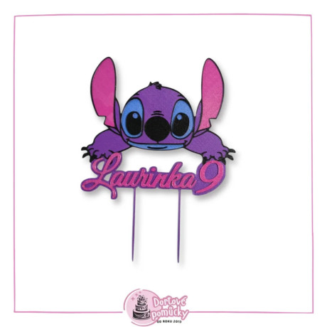 Lilo a Stitch - plastový zápich