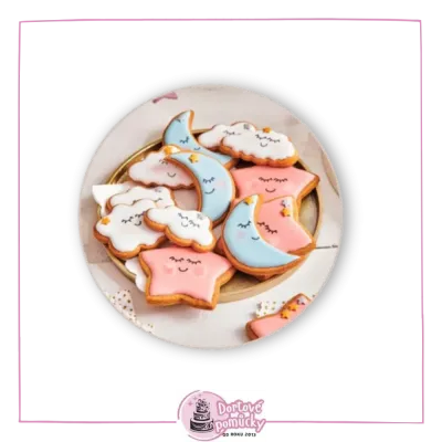 Královská glazura v prášku – na zdobení perníčků a cukroví  (100 g)