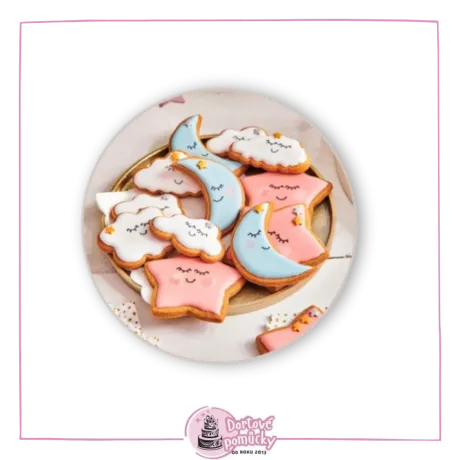 Královská glazura v prášku – na zdobení perníčků a cukroví  (100 g)