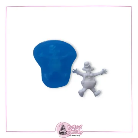 Klaun – silikonová 3D forma na dorty a marcipán