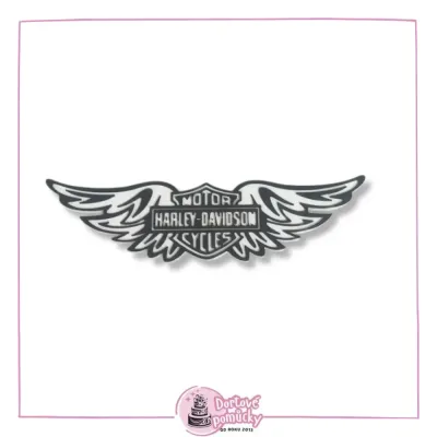 Harley - Davidson č.7 - plastová dekorace