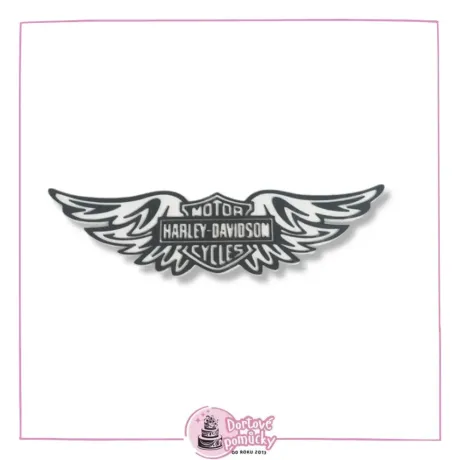 Harley - Davidson č.7 - plastová dekorace