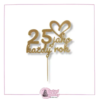 Plastový zápich na přání