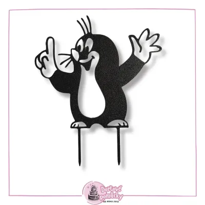 Krteček - plastový zápich