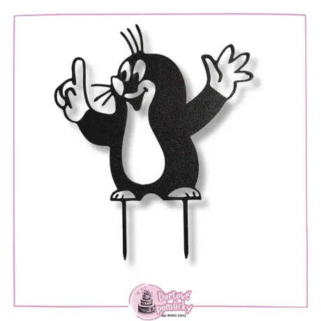 Krteček - plastový zápich