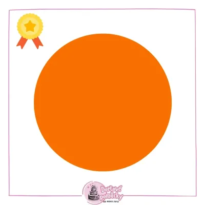 Potahovací hmota oranžová 100 g