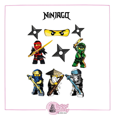 Lego Ninjago 5 - jedlý papír 