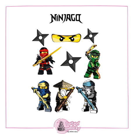 Lego Ninjago 5 - jedlý papír 