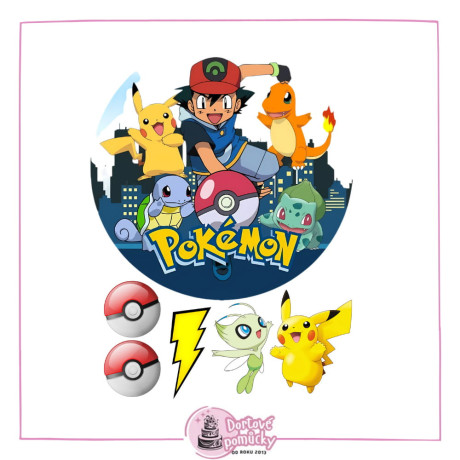 Pokémon č.7 - tisk na jedlý papír