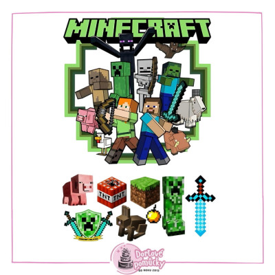 Minecraft č.15 jedlý papír