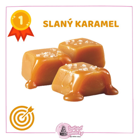Náplň s příchutí Slaný karamel 500g