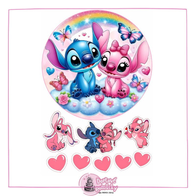 Lilo a stitch č.9 - jedlý papír 