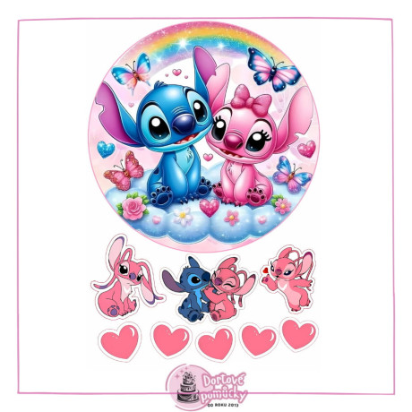 Lilo a stitch č.9 - jedlý papír 