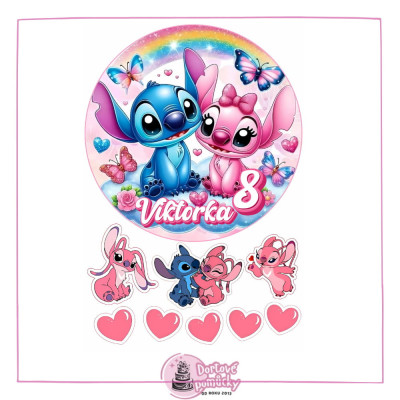 Lilo a stitch č.9 - jedlý papír 