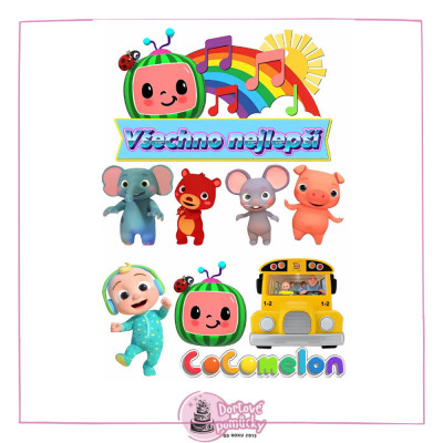 COCOMELON č.1 - jedlý papír