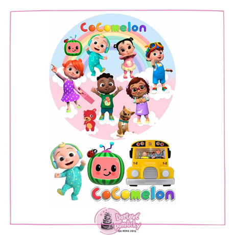 COCOMELON č.4 - jedlý papír 