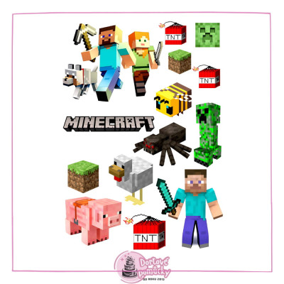 Minecraft č.14 jedlý papír 