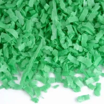 Jedlý papír Hoblinky zelené 10 g | Lehká dekorace bez cukru