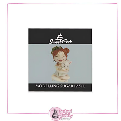 SweetArt modelovací hmota vanilková | Figurky a dekorace na dort