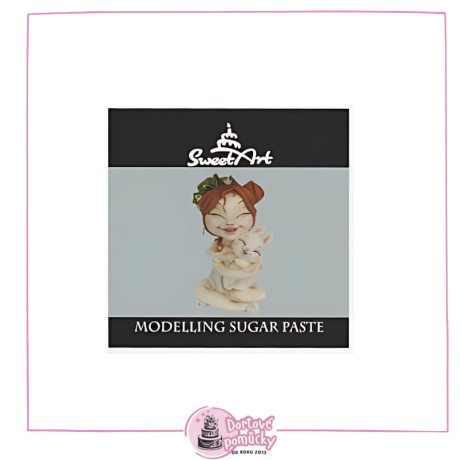 SweetArt modelovací hmota vanilková | Figurky a dekorace na dort