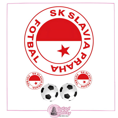 Slavia Praha - jedlý papír