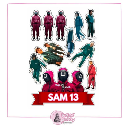 Squid game č.2 - jedlý papír 