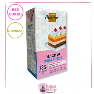 Master Martini rostlinná šlehačka bez cukru 1 l | Stabilní a krémová