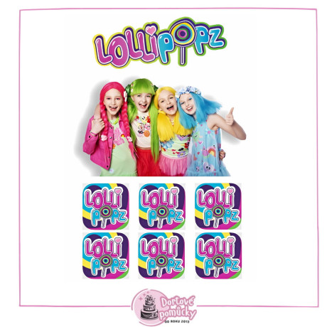 Lollipopz č.1 - jedlý papír