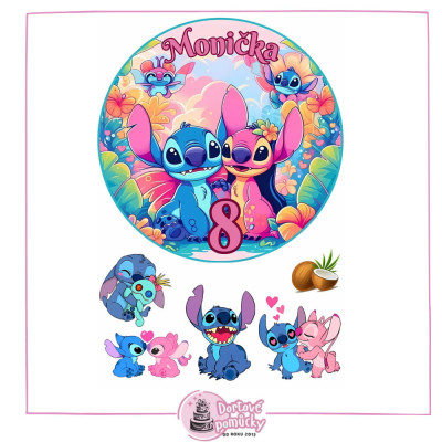 Lilo a stitch č.7 - jedlý papír