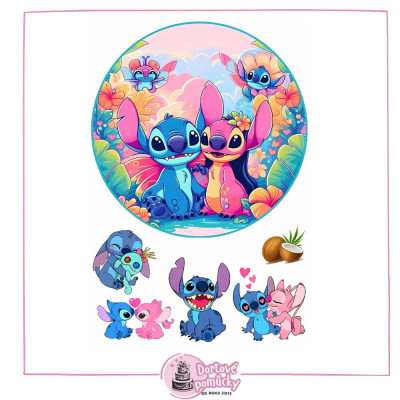 Lilo a stitch č.7 - jedlý papír