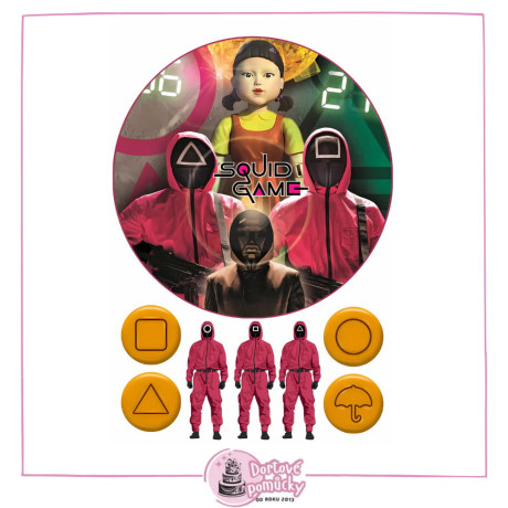 Squid game č.1 - jedlý papír 