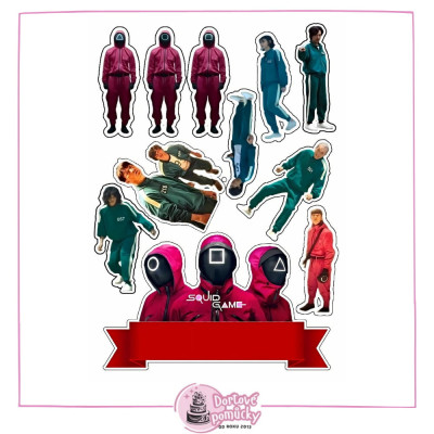 Squid game č.2 - jedlý papír 