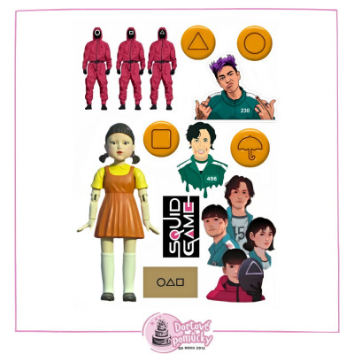 Squid game č.3 - jedlý papír 