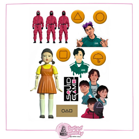 Squid game č.3 - jedlý papír 