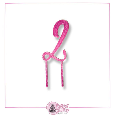 Číslo vzor 7 dle výběru - plastový zápich