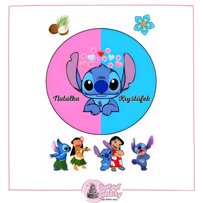 Lilo a stitch č.1 - jedlý papír